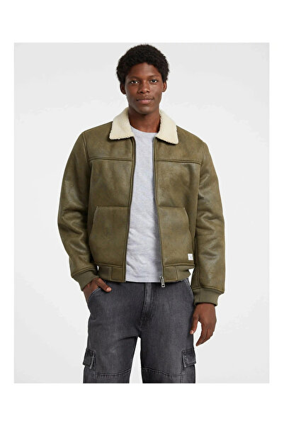Guess Jeans Erkek Yeşil Bomber Ceket M5BL1DW1862-F8LJ