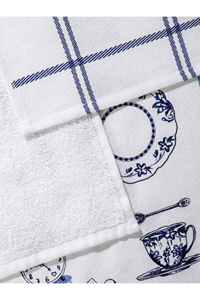 LC Waikiki Timeless Advice |   Printed Drying Cloths 3-Pack 40X50 cm