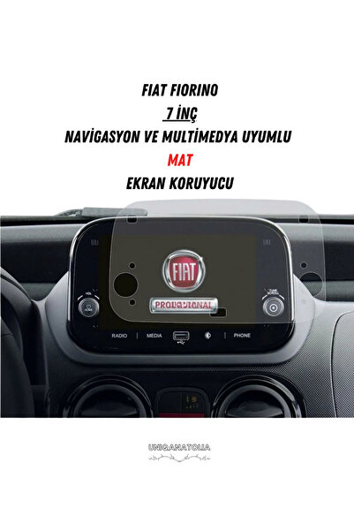 UniqAnatolia Fiat Fiorina 7 Inch Navigation and Multimedia Compatible Matte S...