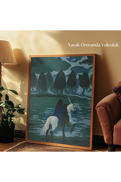 tuvart Sayılarla Boyama Seti Yüzüklerin Efendisi 40x50cm, YASAK ORMANDA YOLCULUK