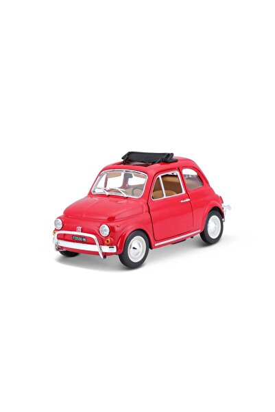 BBURAGO Macheta Masinuta 1:24 Fiat 500 L 1968 Rosu