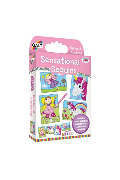 Galt Creation set - Sequin fairies and unicorns