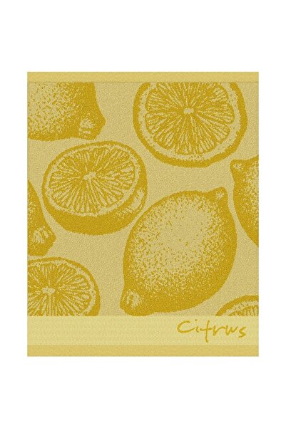 ddddd Citrus yellow kitchen towel dimensions 50 x 55 cm