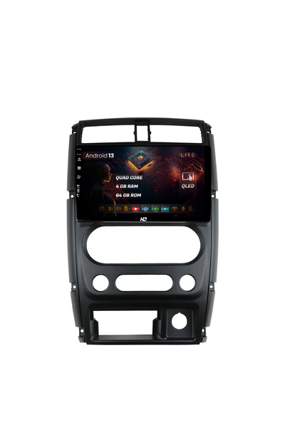 HUB64 Navigatie Suzuki Jimny (2005+), 4GB RAM, Quadcore, Carplay, Android Auto