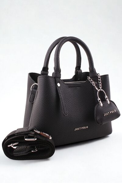 Just Polos Γνήσια αδιάβροχη γυναικεία τσάντα ώμου Just Polo κατάλληλη για καθ...