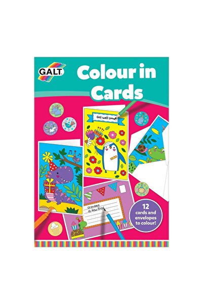 Galt 12 Colorable Greeting Cards