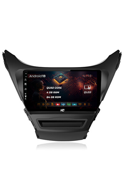 HUB64 Σύστημα πλοήγησης Hyundai Elantra (2012-2014), 4GB RAM, τετραπύρηνο, Ca...
