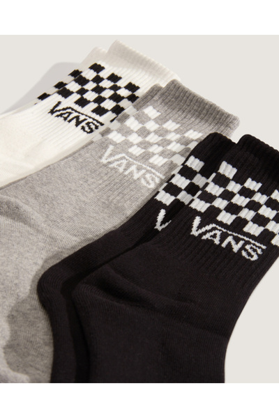 Vans Classic Check Crew Çorap - 3 Çift