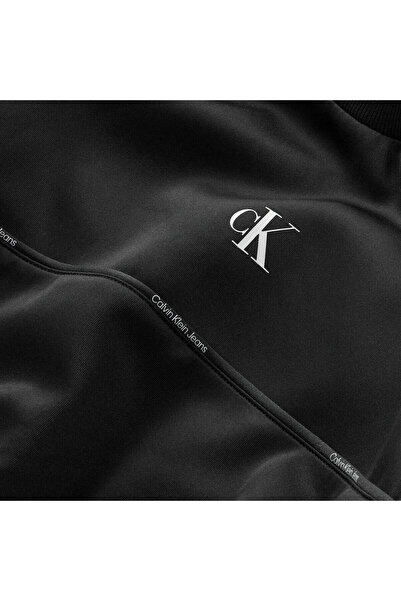 Calvin Klein LOGO TAPE CN SWEATPA Kadın Siyah Eşofman Takımı