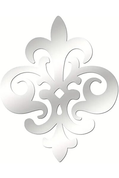 Slasa 15 قطعة من ملصقات الحائط العاكسة المصنوعة من الأكريليك الفضي - 3.07 × 3.82 بوصة