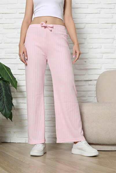 STELLAPİNK Seasonal Cotton Pajama Bottoms - Powder Pink