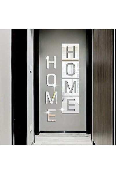 Slasa Reflective Wall Stickers Made of Acrylic by - Creative Self-Adhesive Letters for Bathroom, Liv