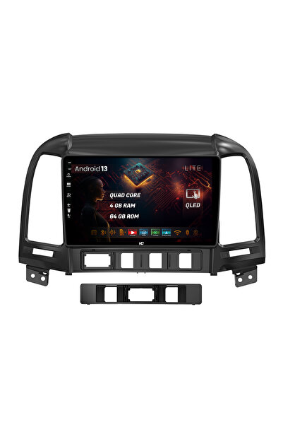 HUB64 Navigatie Hyundai Santa Fe (2006-2012), 4GB RAM, Quadcore, Carplay, And...