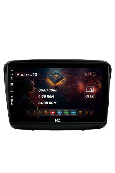 HUB64 Navigatie Mitsubishi L200 / Pajero Sport, 4GB RAM, Quadcore, Carplay, A...