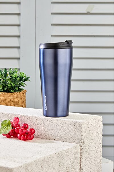 Cooker 0.40 LT Paslanmaz Çelik Termos Kamp Ofis Piknik Termosu