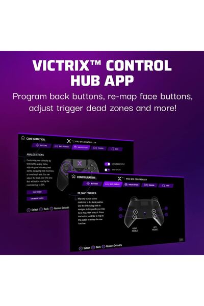 Pdp Victrix Pro BFG Controller - PS5 - Black & White