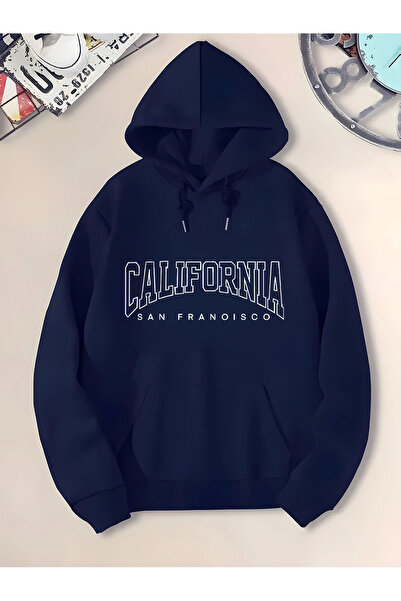 trendypassion Hanorac oversize unisex cu imprimeu San Francisco