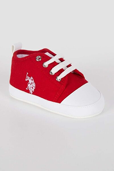 U.S. Polo Assn. Erkek Bebek Ayakkabı Kırmızı
