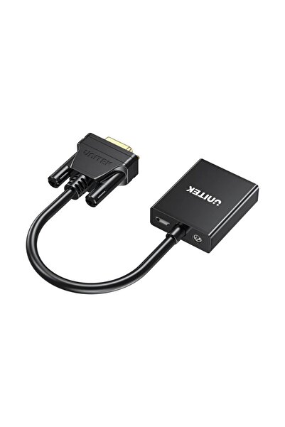 Unitek VGA to HDMI Adapter 1080p 60Hz, 15cm, Black | V1112ABK