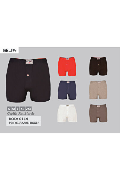 belpa Lenjerie de corp Ersa pentru bărbați P bumbac moale Jacquard B boxeri 6buc