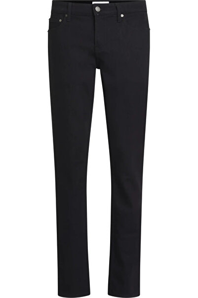 Calvin Klein SLIM FIT RINSE BLACK Erkek Antrasit Kot Pantolon