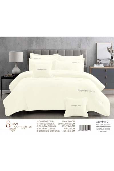 ALBAGSHI Flour Bed Bedspread - 8 Pieces