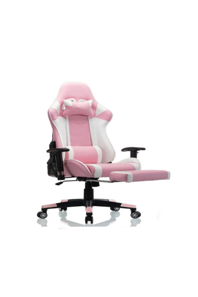 VINNYSEN Tsunami Gaming Chair With Leg Support 27-55-8890 - Pink