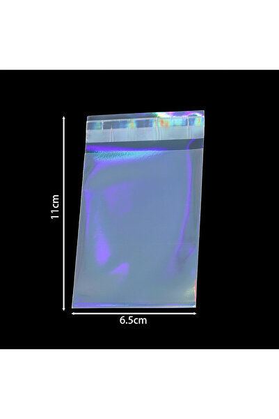 Choice 50 قطعة من أكياس البلاستيك الملونة ذاتية الغلق بالليزر، حقيبة مجوهرات ...