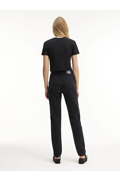 Calvin Klein AUTHENTIC SLIM STRAI Kadın Antrasit Kot Pantolon