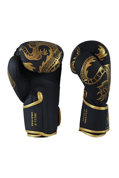 Dragondo 30131-P Gold Fury Boks Eldiveni Muay Thai Kick Boks Eldiveni