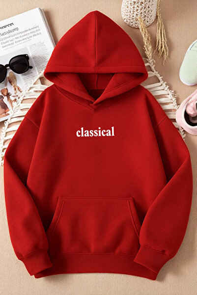 trendypassion Unisex Κλασικό εμπριμέ φούτερ Oversize