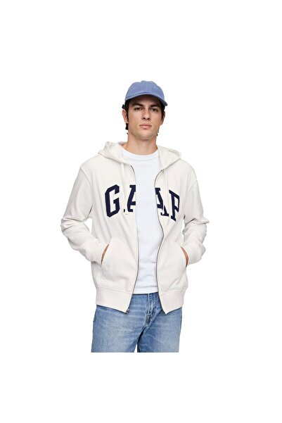 GAP Hanorac pentru barbati HERITAGE LOGO FULLZIP HOODIE - 86845406