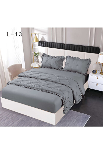 FIONNA.RO Finet Pleats And Ruffles Underwear With Elastic - Grey