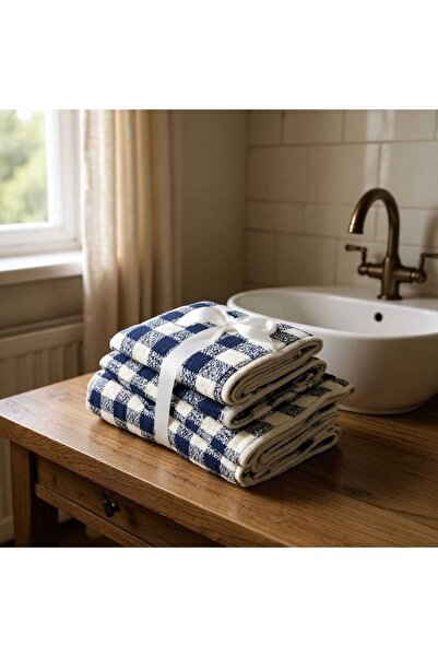 NikAr Home Cotton Towel Set 4-Piece Set 100% Cotton 70X130 / 50X80 Dimensions