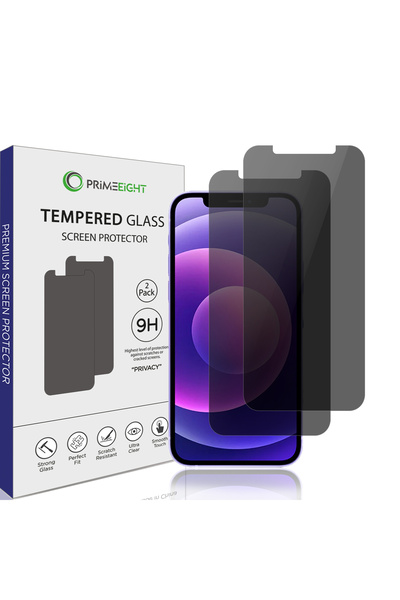 PRIMEEIGHT [قطعتان] واقي شاشة الخصوصية لجهاز iPhone 11 / XR مقاس 6.1 بوصة، رف...