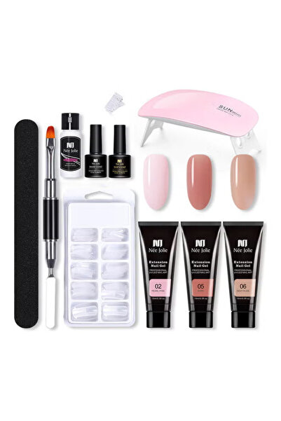 nee jolıe مجموعة طلاء أظافر جل متعدد الألوان