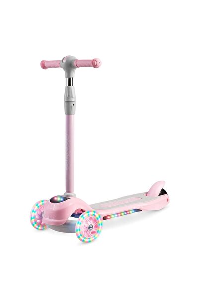 Ricokids Trotineta, material ghidon aluminiu, cu 3 roti, iluminare Led in rot...