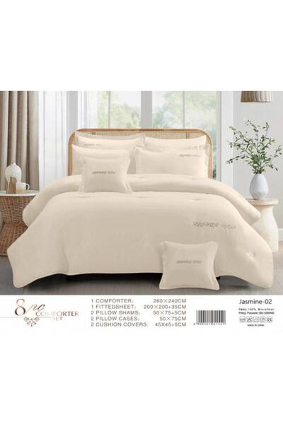 ALBAGSHI Floral Bedspread 8 Pieces