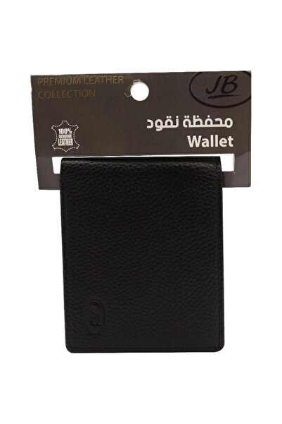 JB Casual Slim Wallet Leather Black