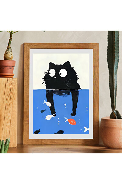 woodhomeworks Ένα τεμάχιο Διακόσμηση γραφείου σαλονιού ζωγραφική Vrynt