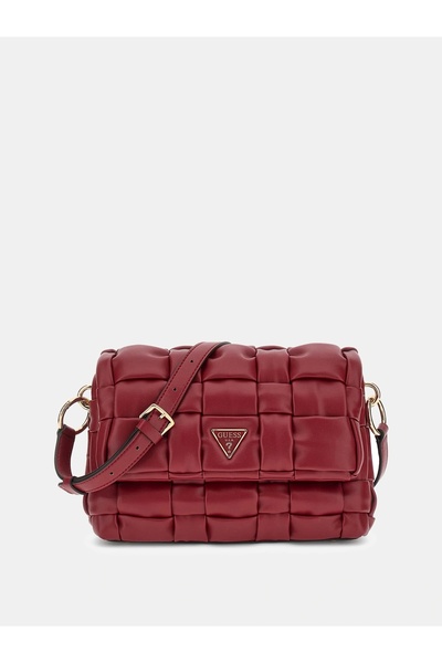 Guess Marion Women's Red Shoulder Bag Hwwg8072190-Red