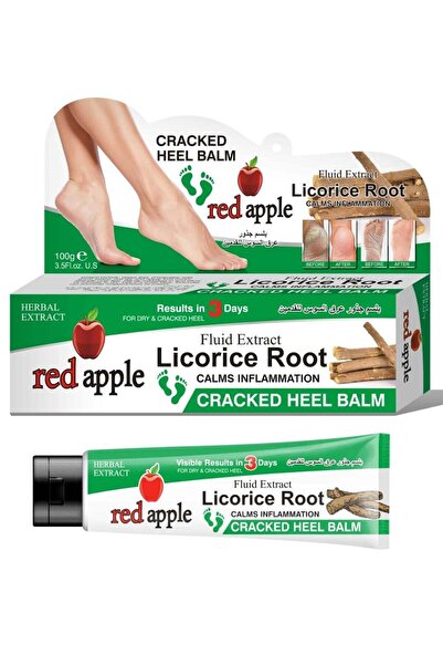 Red Apple بلسم جذر عرق السوس الطبيعي الكامل للقدمين