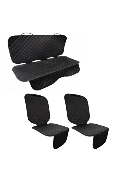 Metru Patrat Set 3 protectii auto, matlasate, universale, negre, lavabile, impermeabile