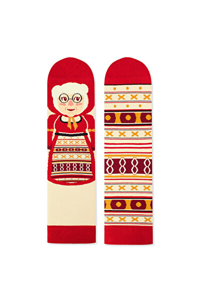 Pirin Hill Sosete bumbac ARTY SOCKS Bunicuta Ecru