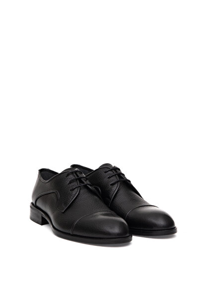 Pierre Cardin Black 100% Leather Classic Shoes 50315645-Vr046