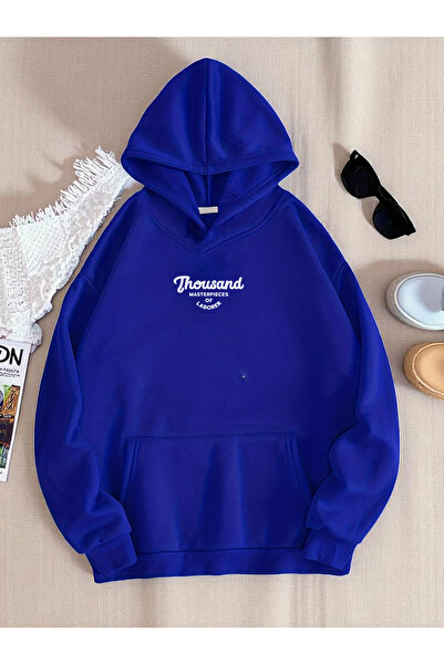 trendypassion Φούτερ Unisex Thousand Printed Oversize