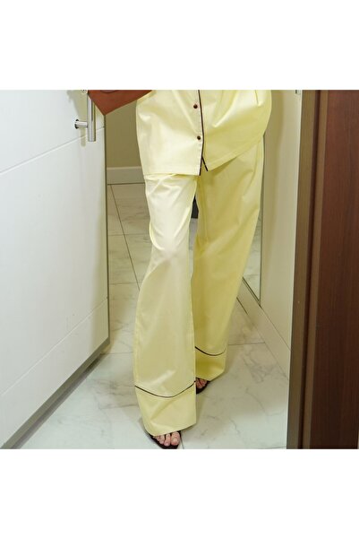 i love home glass No:3 Butter Yellow Takım Pijama