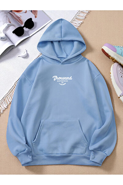 trendypassion Φούτερ Unisex Thousand Printed Oversize