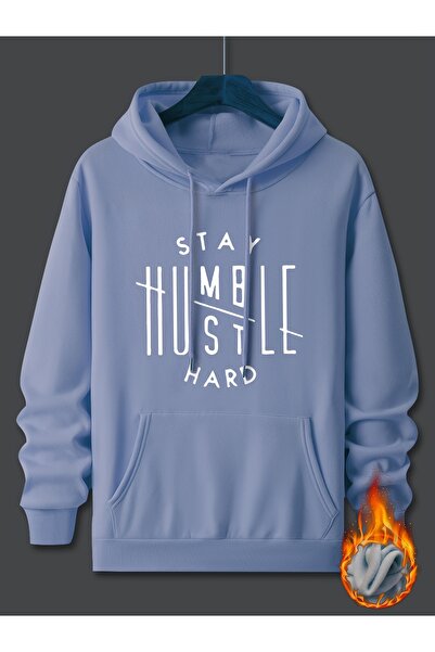 trendypassion Unisex Low-Rise Stay Printed Oversize Φούτερ