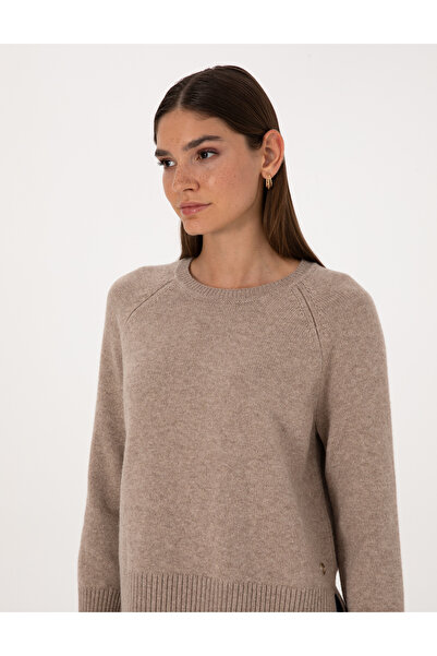 Pierre Cardin Mink Comfort Fit Wool Blend Sweater 50316659-Vr052